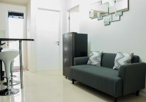 Direct Access to Pool 2BR Apartment at Parahyangan Residence By Travelio