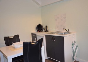 Newly built holiday apartment in a modern country house style. 10 min cycle path to the beach