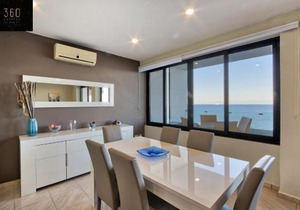 Sliema Seafront 3BR - opposite Beach - AC & Wifi by 360 Estates