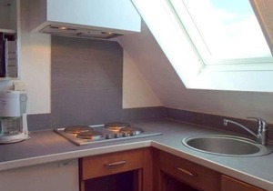 Vue Port La Trinité: Duplex 46m², 5 pers, WiFi, à 900m Plage, Proche Commerces - FR-1-477-61