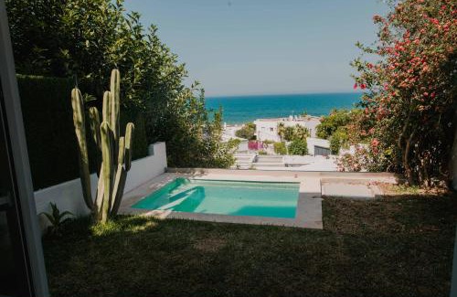 Sidi Abdel Aziz Apartment | Écrin bleu - Vue mer & piscine