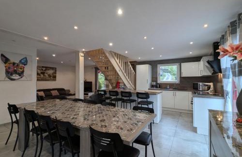 Fresse-sur-Moselle House | Évasion Vosgienne: Chalet de Luxe, Spa, Sauna, Proche Randos et Stations de Ski - FR-1-589-313