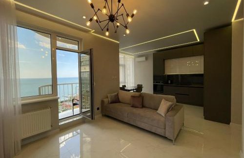 Arcadia Apartment | Квартира с авторским ремонтом, панорамный вид на море, свой балкон