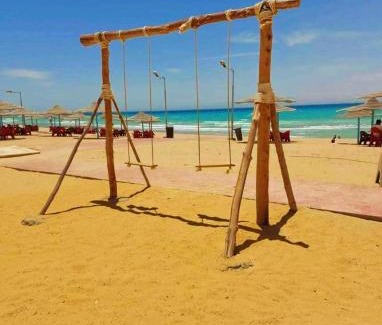Zafarana Apartment | استوديو مفروش ومكيف في راس سدر -بحر رملي وحمام سباحة- للعائلات الصغيرة فقط