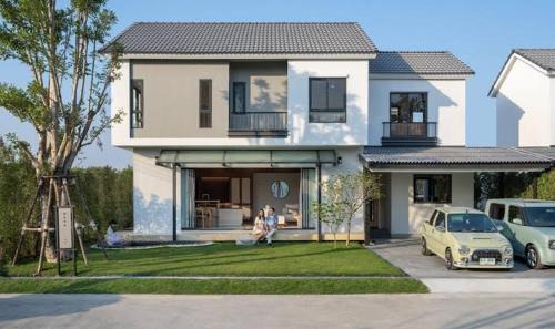 Bang Kaeo House | บ้านพักญี่ปู่น Japandi Cozy House