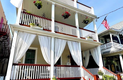 Ocean Grove House | 1.5 blocks to beach, sleeps 4, front porch & beach passes! Charming & spacious