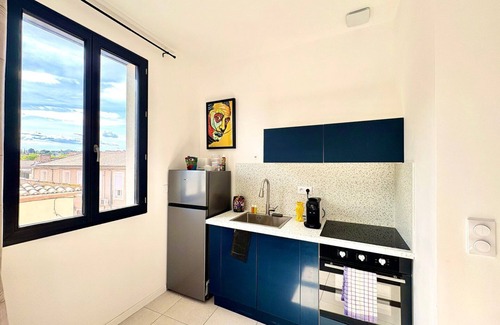 Cadereau Apartment | 1 bedroom - Heart of Nîmes - 4 guest/Queen bed