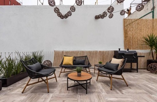 Roma Sur Apartment | 1) Loft Eugenia: Private King Size Bed Roma Sur