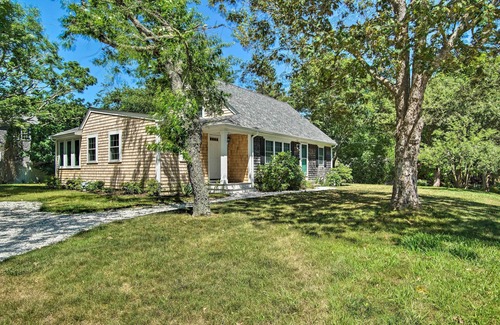 East Falmouth Cottage | 1 Mi to Beach: Home w/Deck & BBQ in East Falmouth
