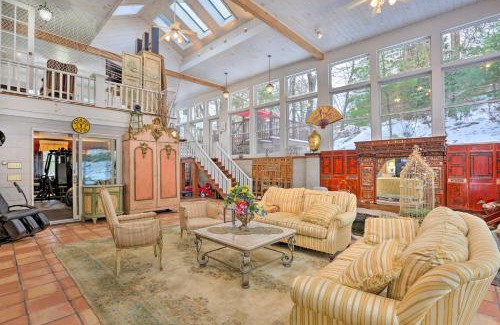 White Mills Villa | 1 Mi to Lake Wallenpaupack Spacious Poconos Villa