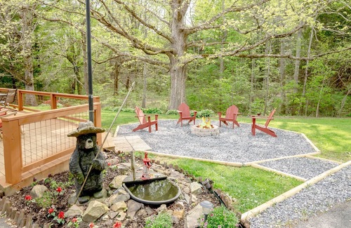Wears Valley House | 10 minutes to GSMNP - Large fenced yard - Firepit -Hot tub -Swimming pool access