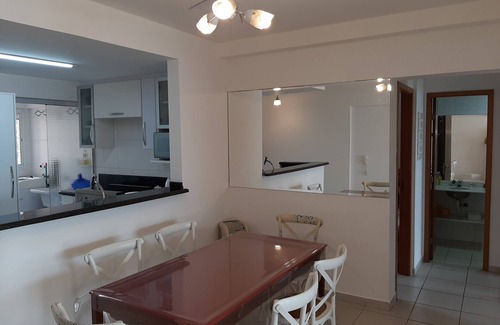 Guilhermina Apartment | 118 - Seafront apartment, barbecue + Wi-Fi + swimming pool!