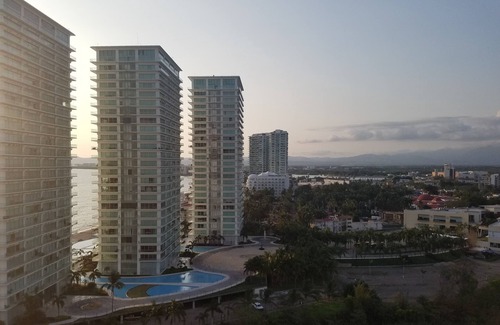 South Hotel Zone Condo | 14th Floor Beach Front Condo With Ocean And Mountain Views