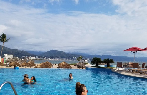 South Hotel Zone Condo | 14th Floor Beach Front Condo With Ocean And Mountain Views