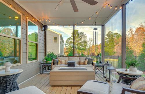 McCain House | 15 Mi to UNC Elegant Retreat with Patio and Pavilion!