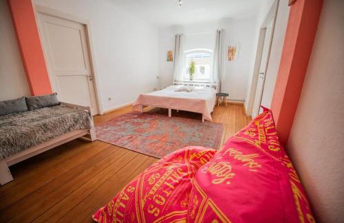 Borgfelde Apartment | 150qm LOFT, Tischtennis, Dart, Tischkicker