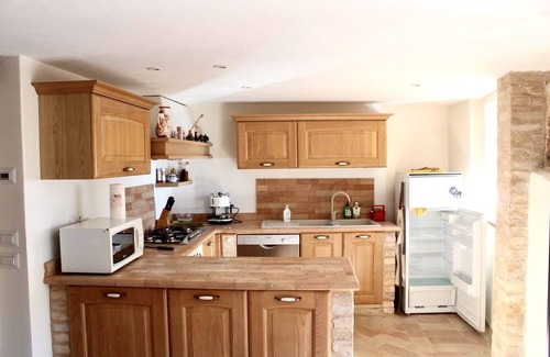 Monterubbiano House | 15th cent house centro storico of charming hilltown fabulous view