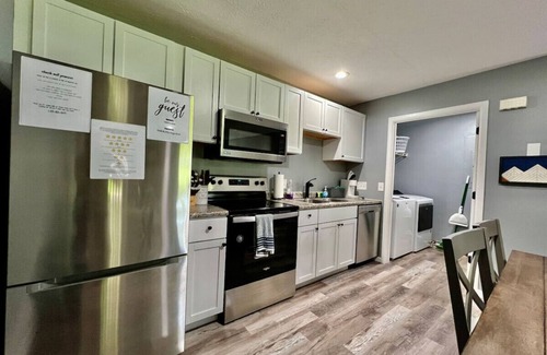 Monroe House | 160 Overbrook · 3 bedroom home w/privately fenced yard + hot tub.