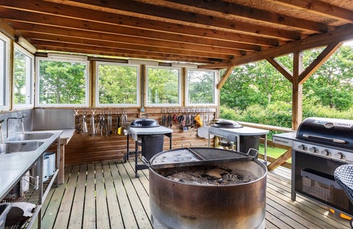 Vester Grønning House | 17 person holiday home in Roslev-By Traum