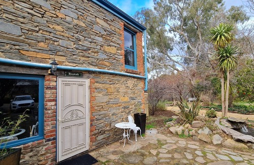 Jutland Ski Chalet | 1890s stone hayloft overlooking beautiful gardens and courtyard.