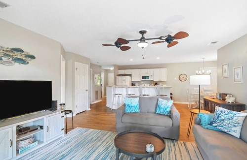 Sea Trail Condo | 1A - Pet-Friendly Ground Level 2 bedroom/2 bath condo on Oyster Bay Golf Links