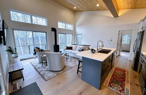 Bethlehem Villa | 1B Contemporary cabin in magnificent setting, luxury and comfort, hot tub, AC!