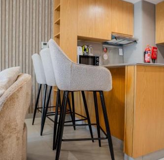Sharjah Apartment | 1BR Mamsha Nest with balcony by BlueCloud Holidays