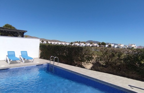 Caserio Los Tarquinos Villa | 1st line Luxury Golf Villa (3) with Private Pool, full sky package!