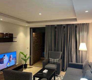 Plage des Nations Apartment | 2 bedroom apartment with sea view and private pool