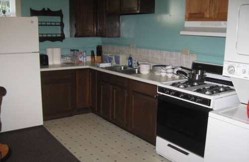 Brighton Apartment | 2-bedroom apartment in wonderful Island Pond with AC, WiFi. Near lake & trail.