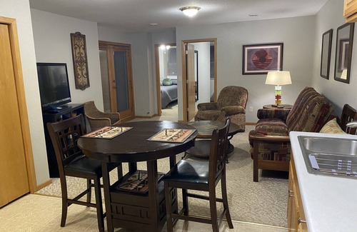 Zumbrota Apartment | 2 bedroom apartment in downtown Zumbrota. Sleeps 4-6.