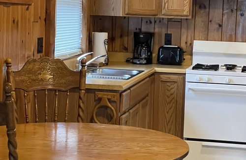 Gaylord Cabin | 2-bedroom cabin located across from trail #7 and Otsego Lake