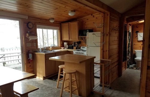 Nevis Cabin | 2 Bedroom Cabin Nestled in the Pines on Quiet Lake