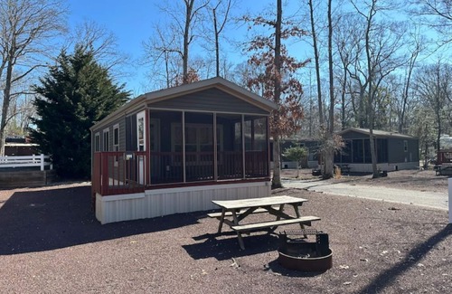 Lower Township Cabin | 2-bedroom Cottage in Cape May Premier Family Campground- Minutes from Wildwood!