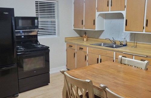 Stambaugh House | 2-bedroom newly remodeled house in Iron River with WiFi & a big yard.
