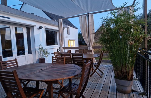 Saint-Jacut-les-Pins House | 2 comfort suites in Maison d'Hôtes, swimming pool, billiards room. Capacity 8-9 pers.