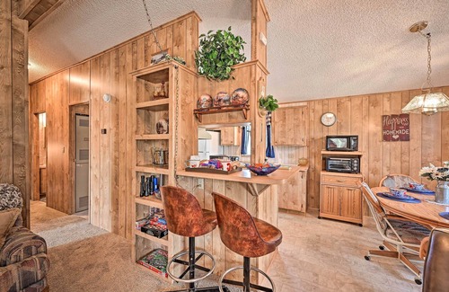 Happy Jack Cabin | 2 Decks, Grill & Wooded Views: Happy Jack Cabin