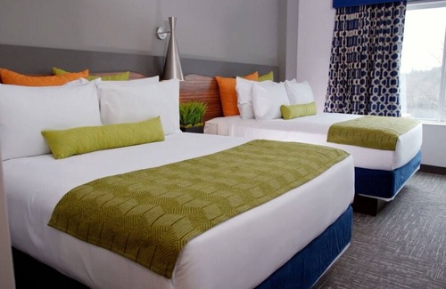 Circleville Resort | 2 Junior Double Queen Suites with Patio at The Kartrite Resort!