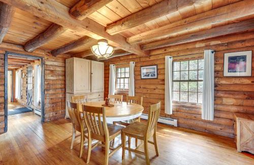 West Burke House | 2 Mi to Lake Willoughby Peaceful Log Cabin!