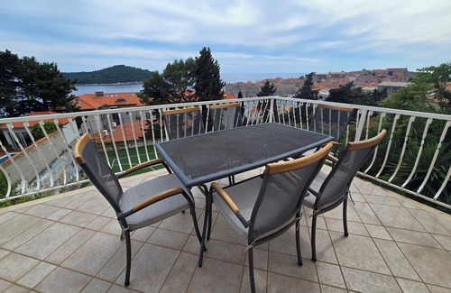 Ploce Apartment | 2 minutes distance to the old town with beautiful view from spacious terrace!