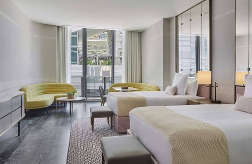 Brickell Hotel | 2 Modern Queen Rooms | SLS LUX w/Rooftop Pool, Tennis & Fine Dining