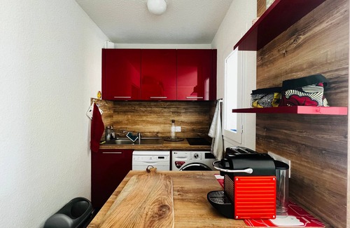 Plage d'Argeles Apartment | 2-room apartment in Argelès with terrace, barbecue, parking, and air conditioning