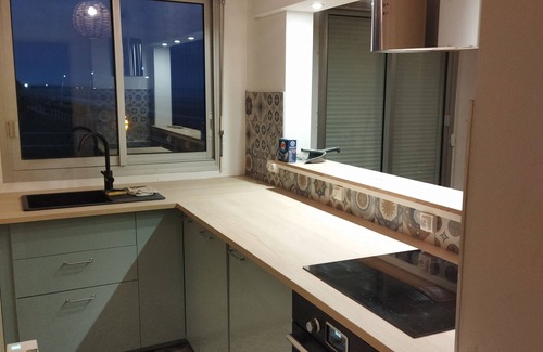 Cabourg Apartment | 2 room apartment as placed on the beach .