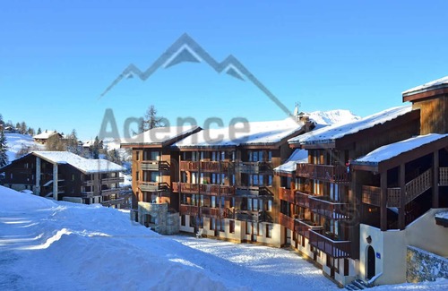 Bellentre Apartment | 2-Room Apartment with Balcony, Ski Access, and Free Parking - Montchavin Les Coches
