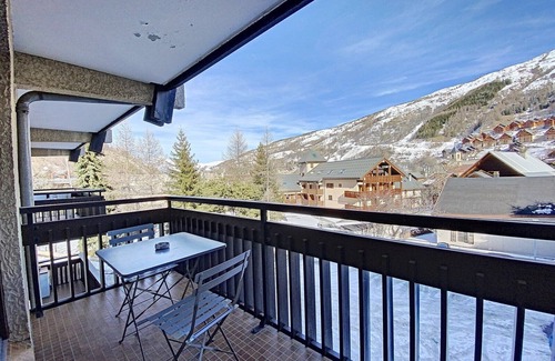 Valloire Apartment | 2 rooms - 5 beds - Resort center -Parking - Wifi