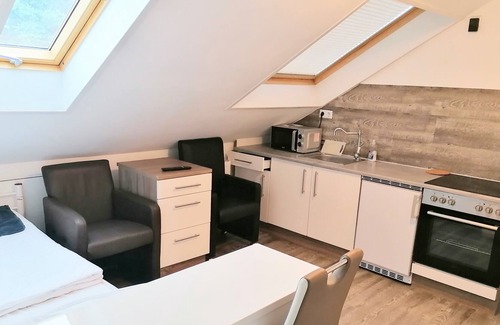 Ruesselsheim House | 2 rooms APARTMENT Roof Floor Near Frankfurt Airport