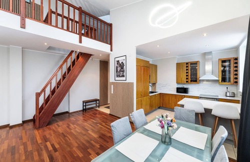 Kesklinn Apartment | 2-story/3-bedroom Penthouse, sauna, free parking