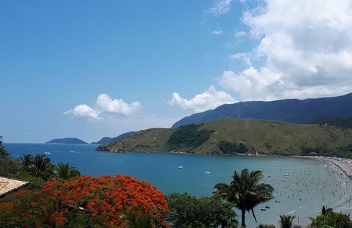 Praia de Barequecaba House | 2-suite house - view, heated infinity pool