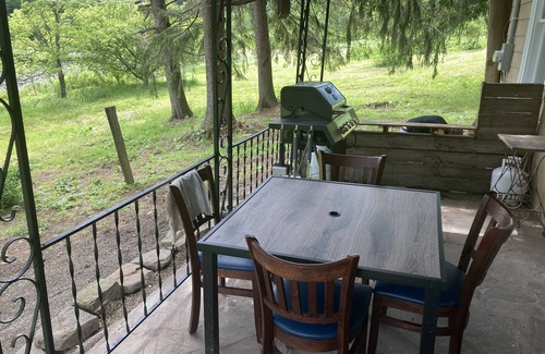 Aldenville House | 200 Year Old Farmhouse on Private 8 Acre Laken Pet Friendly.