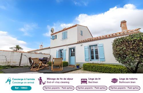 La Gueriniere House | 200m de la plage - Maison pour 8 personnes